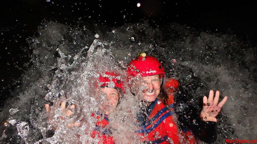 Rafting de pleine lune